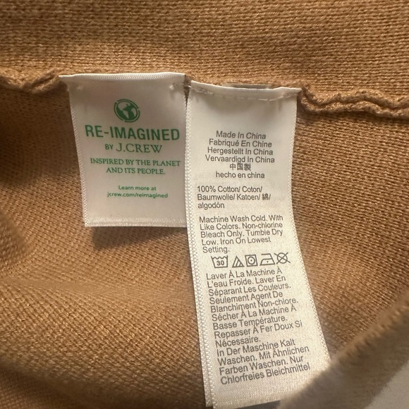 J. Crew Tan Women's Sweater Blazer - Picture 5 of 8